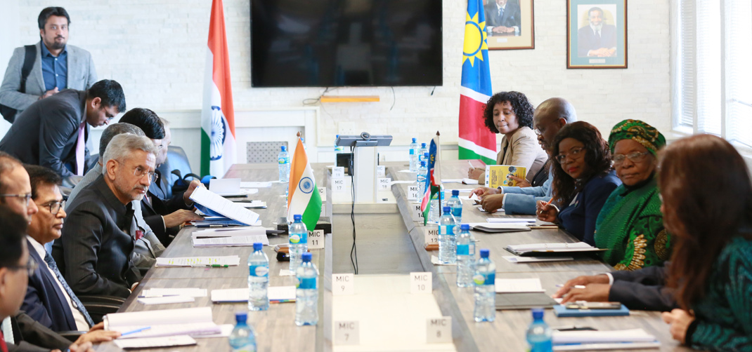 <p>"Visit of Hon'ble Minister of India for External Affairs to Namibia" 4-6 June, 2023</p>
