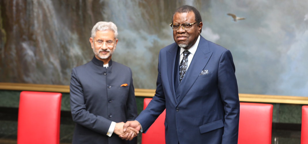 <p>"Visit of Hon'ble Minister of India for External Affairs to Namibia" 4-6 June, 2023</p>
