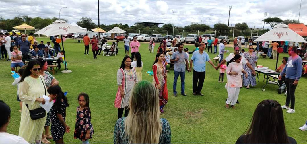 <p>Celebration of Festival of Colours (Holi Milan) organized by India-Namibia Friendship Association and High Commission of India</p>
