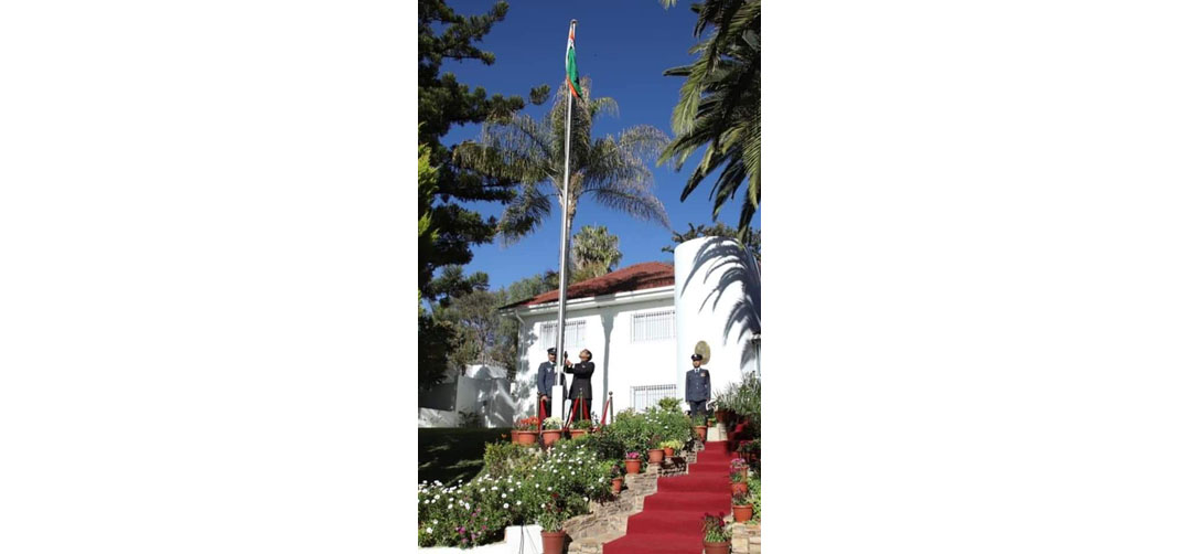 <p>76th Independence Day celebration at the Chancery</p>

